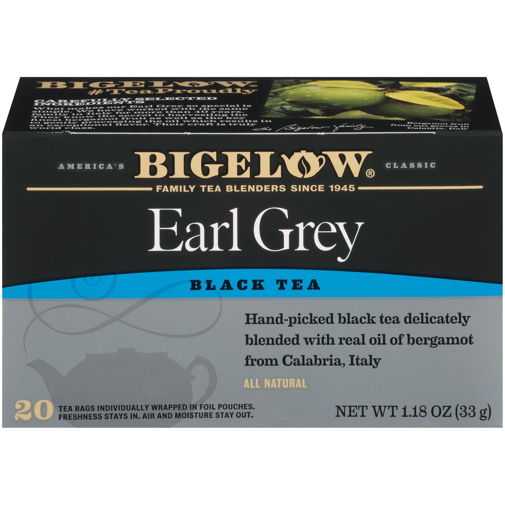 Earl Grey Black Tea Caffeinated 20ct